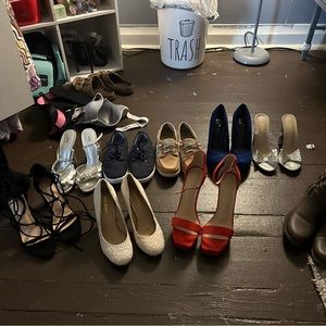 Various shoes from heels to boots! $15 or best offer per pair! all size 8-8.5